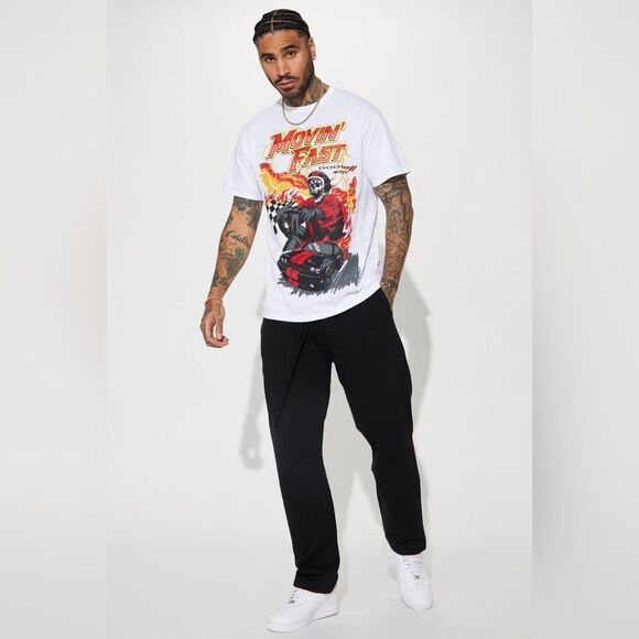 NWT Dodge SRT Movin' Fast Short Sleeve Tee - White - Picture 3 of 6